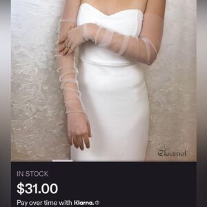 Tulle Bridal Wedding Dress Sleeves